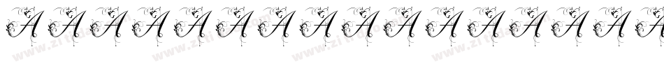Maria Aishane Script字体转换